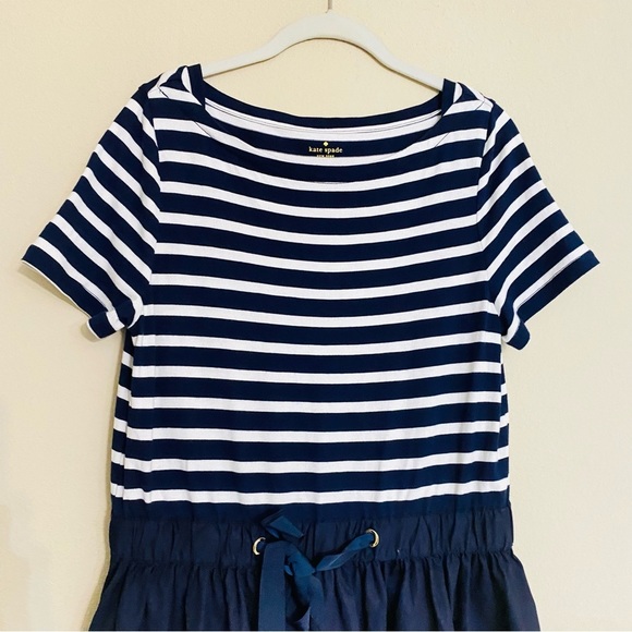 Kate Spade Blue and White Casual Mini Sundress - Picture 4 of 12